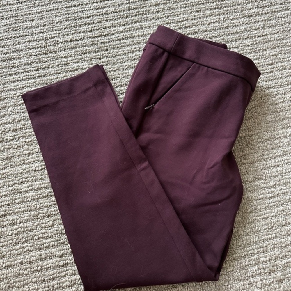 Alfani Petite Slim Leg Pants in Rich Purple